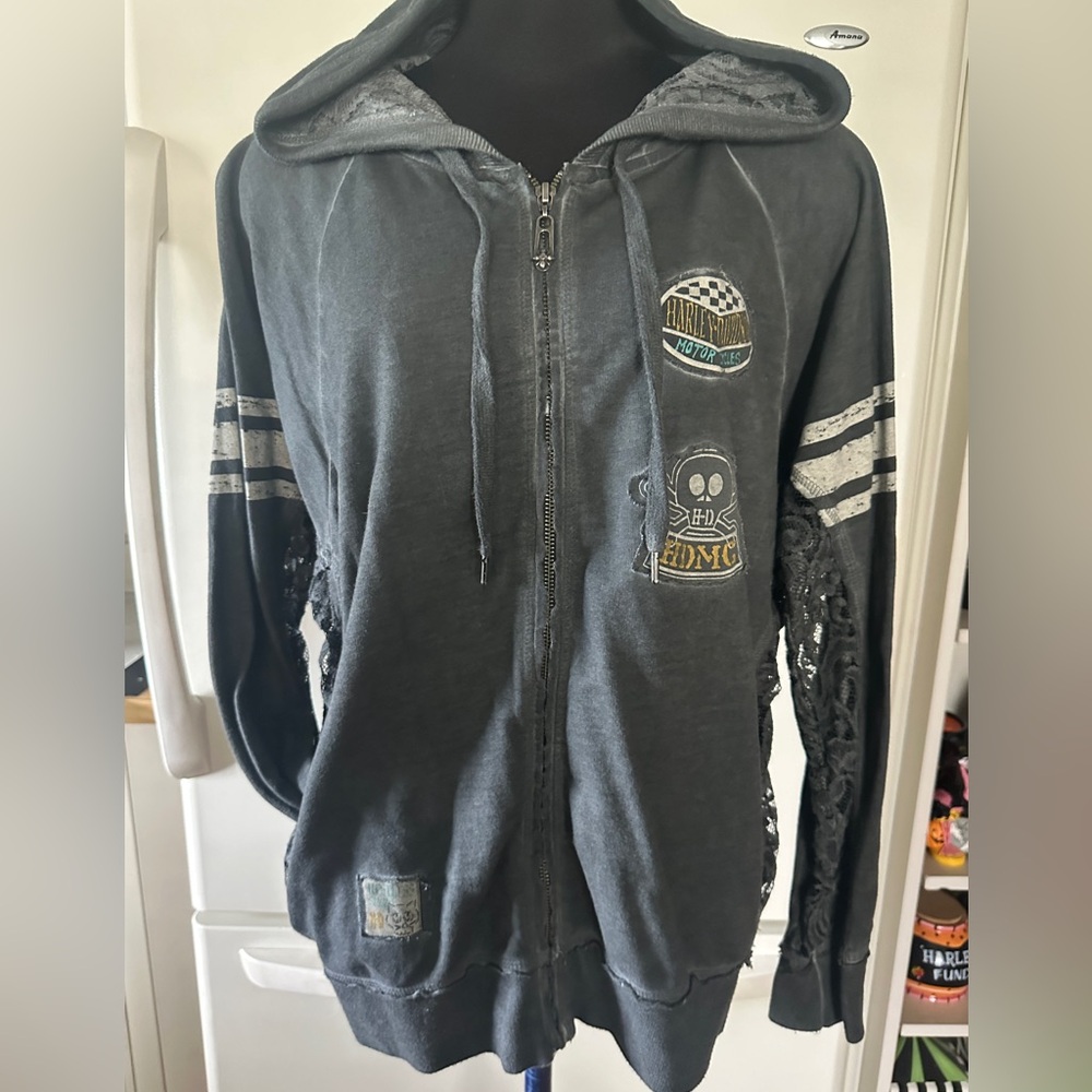 Women’s Harley Davidson Hoodie w Lace